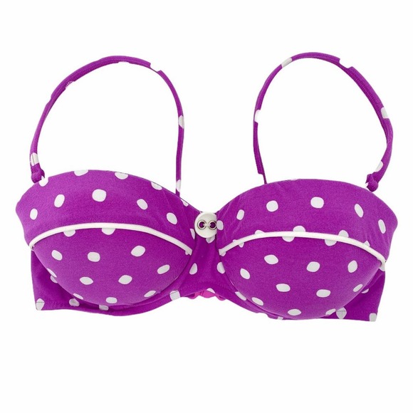 Seafolly Australia La Vita Bustier Orchid Purple - Picture 3 of 12